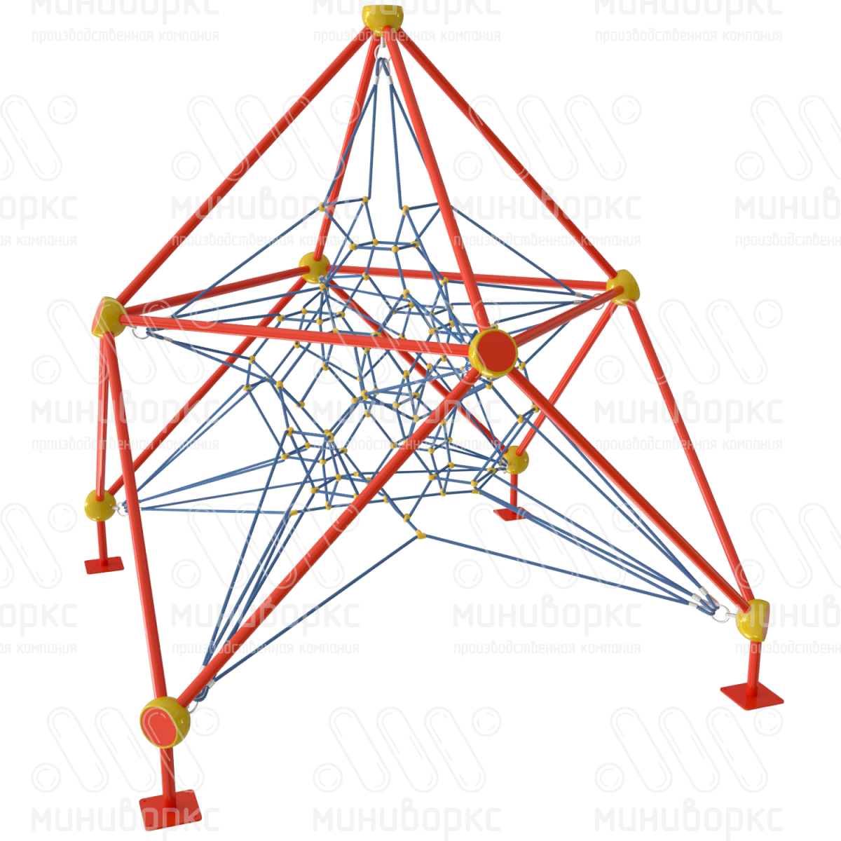 Канатные конструкции Сократ – S-0228-3w-7016/6018/7016 | картинка 1