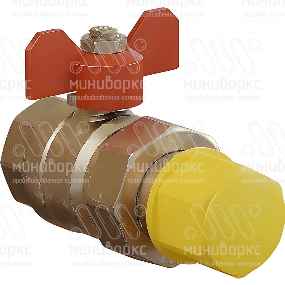 Колпачок пластиковый с внутренней резьбой M10x1, цвет желтый – CFT10x1 - 4