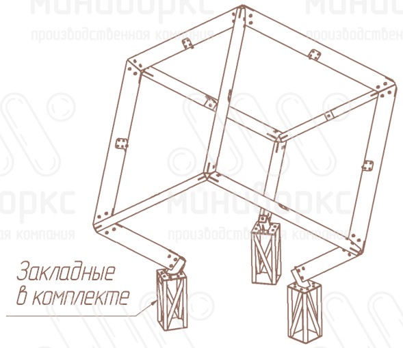 Канатные конструкции Сократ – S-0001.00-3w | картинка 4